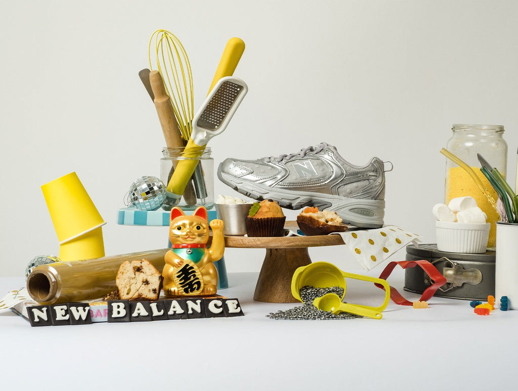 Zapatilla New Balance 530 Unisex Gris - Blanco