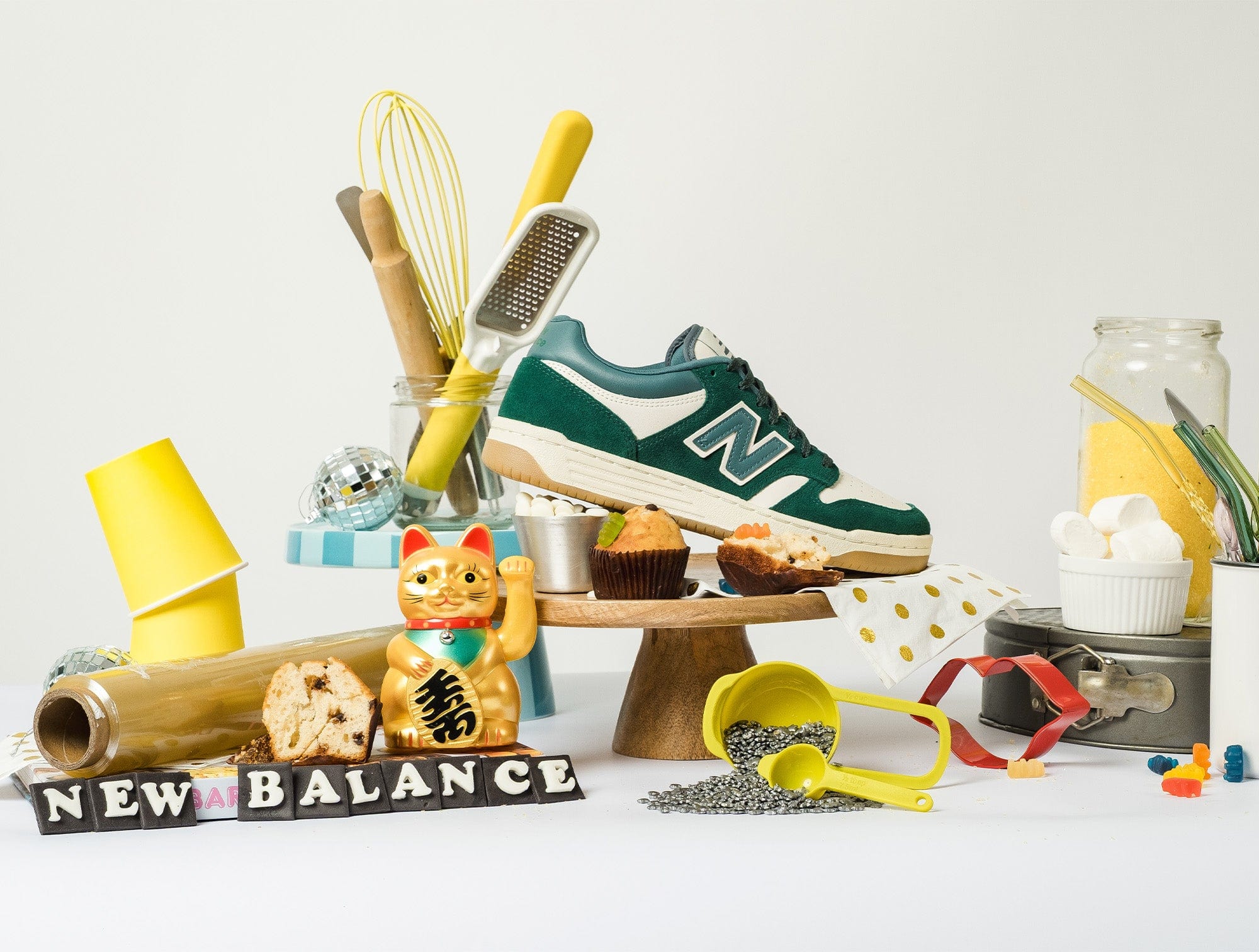 Zapatilla New Balance 480 Lth Hombre Verde