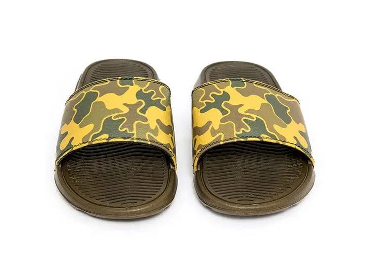 Sandalia Gangsta Camo Hombre Cafe