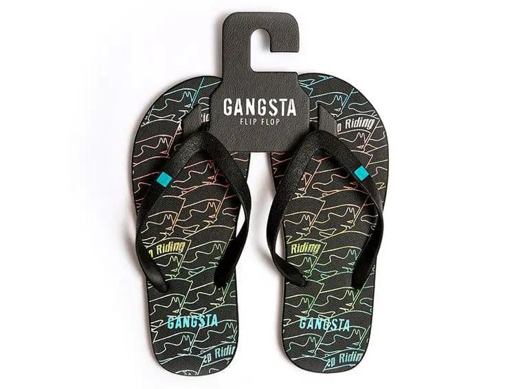 Sandalia Gangsta Catflag Hombre Negro