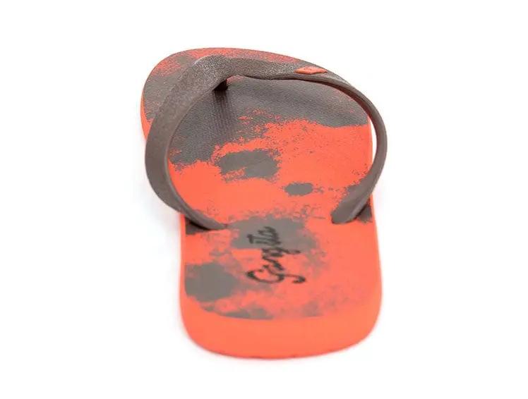 Sandalia Gangsta Tie Dye Hombre Rojo