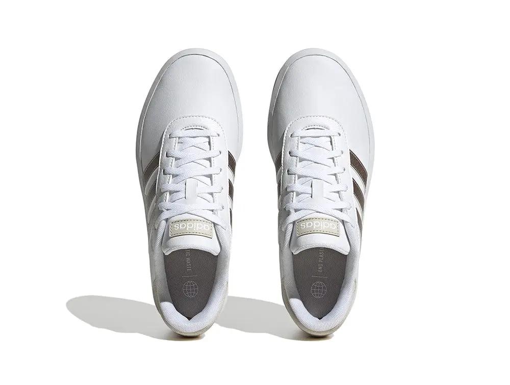 Zapatilla Adidas Court Plataforma Mujer Blanco
