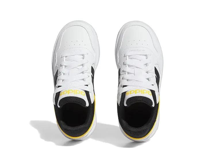 Zapatilla Adidas Hoops 3.0 Junior Blanco