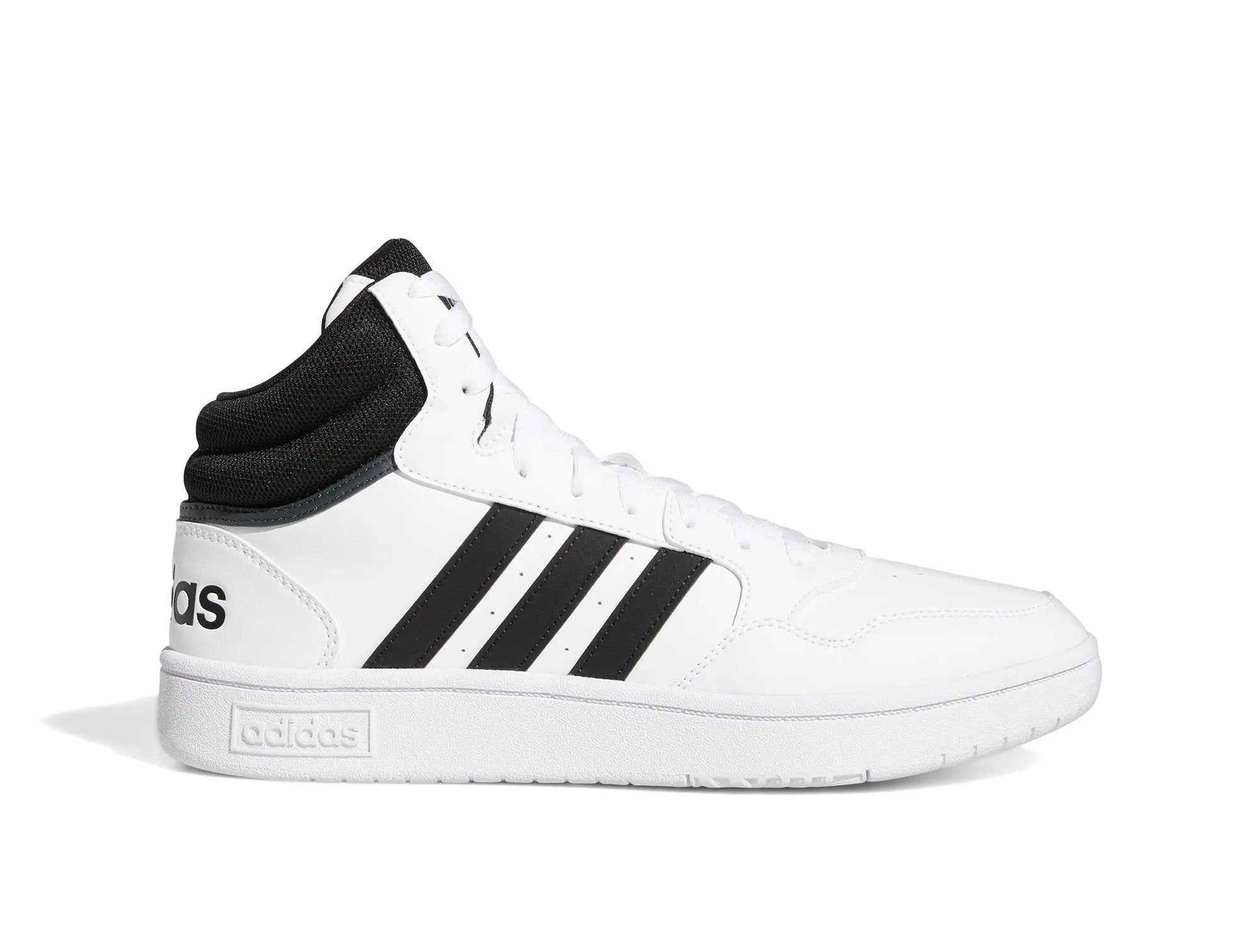 Zapatilla Adidas Hoops 3.0 Mid Hombre Blanco