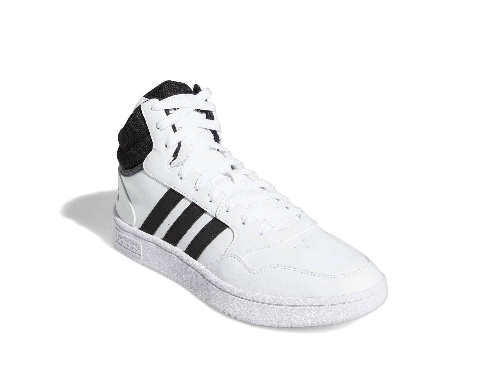 Zapatilla Adidas Hoops 3.0 Mid Hombre Blanco