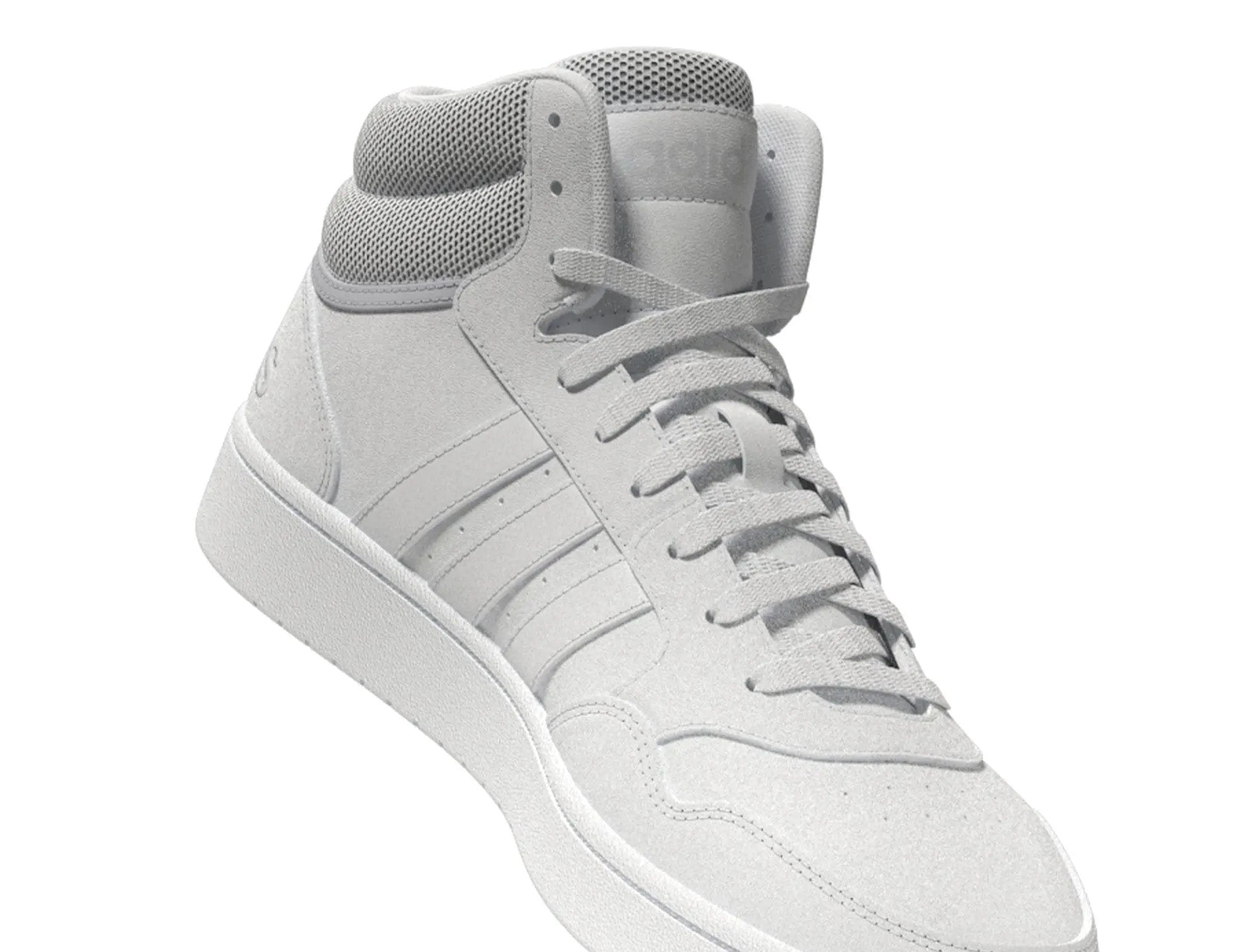 Zapatilla Adidas Hoops 3.0 Mid Mujer Mono Blanco