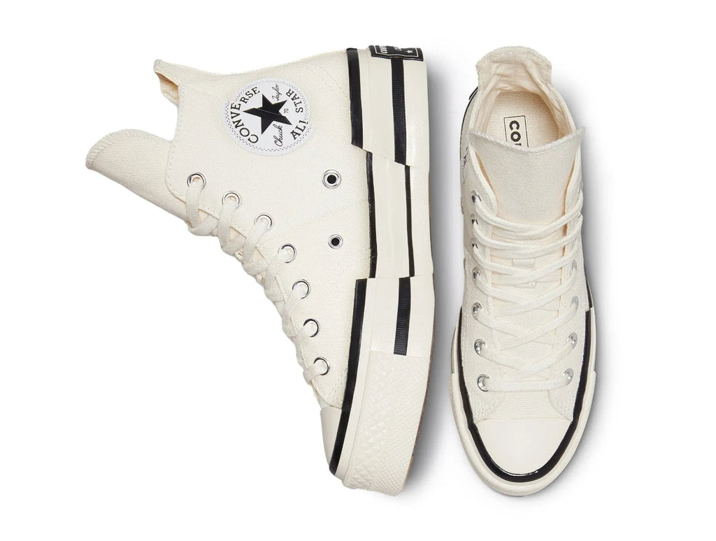 Zapatilla Converse Chuck 70 Plus Hi Unisex Blanco