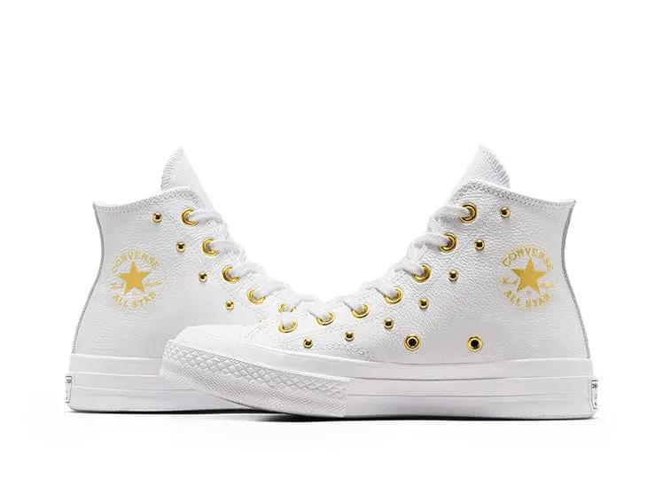 Zapatilla Converse Chuck 70 Studded Mujer Blanco