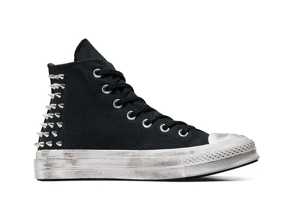 Zapatilla Converse Chuck 70 Studded Mujer Negro