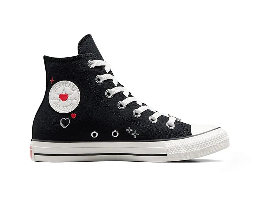 Zapatilla Converse Chuck Taylor Hi Mujer Negro