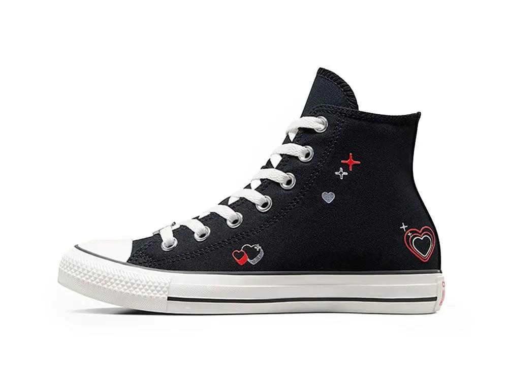 Zapatilla Converse Chuck Taylor Hi Mujer Negro