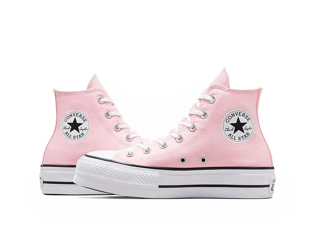 Zapatilla Converse Chuck Taylor Lift Hi Mujer Rosado claro