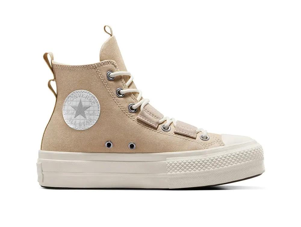Zapatilla Converse Chuck Taylor Plataforma Mujer Nutty Granola