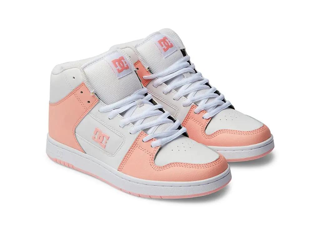 Zapatilla Dc Manteca 4 Hi Mujer Blanco