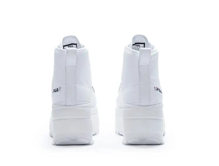 Zapatilla Fila Zora Trail Hi Mujer Mono Blanco