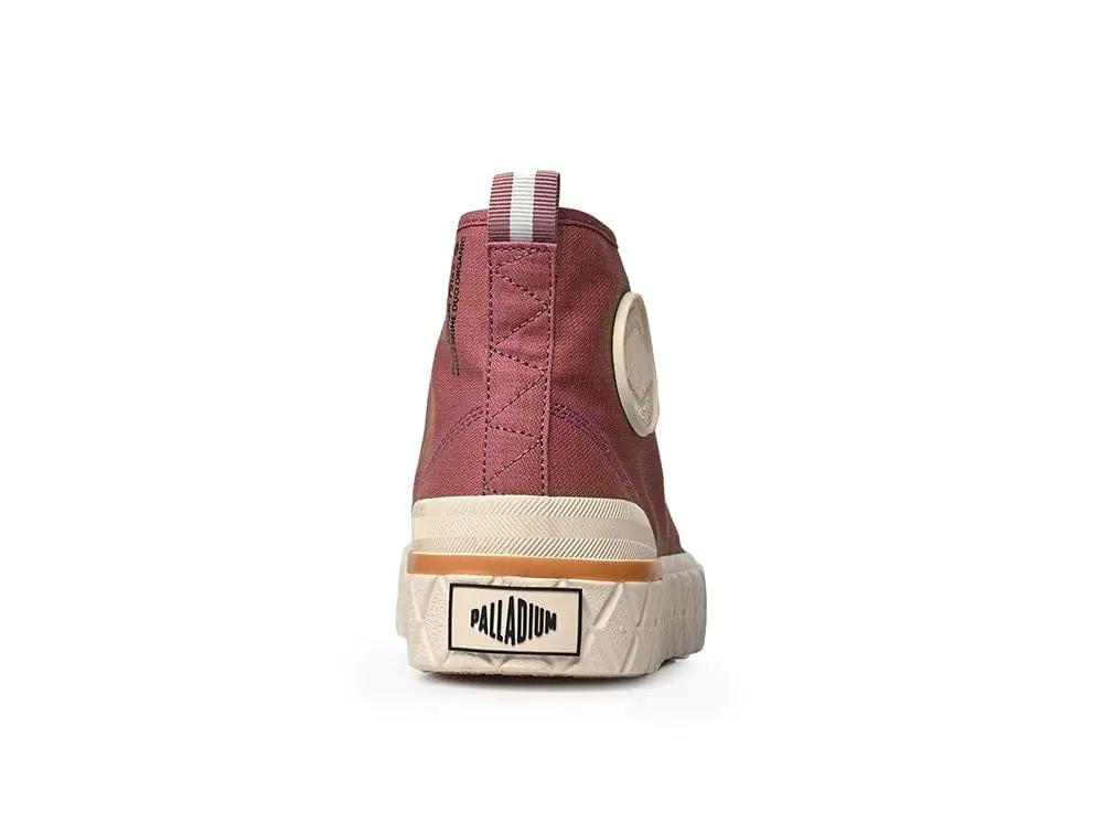 Zapatilla Palladium Palla Ace Chukka Mujer Rojo