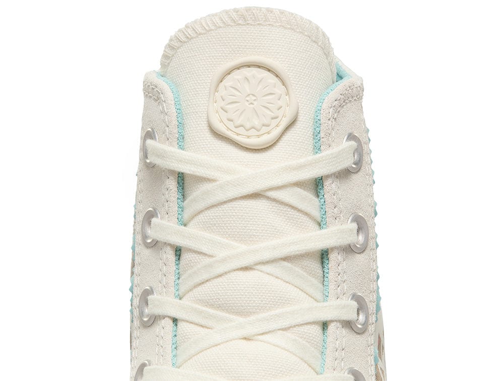 Zapatilla Converse Chuck Taylor Plataforma Dia de los muertos Unisex Blanco