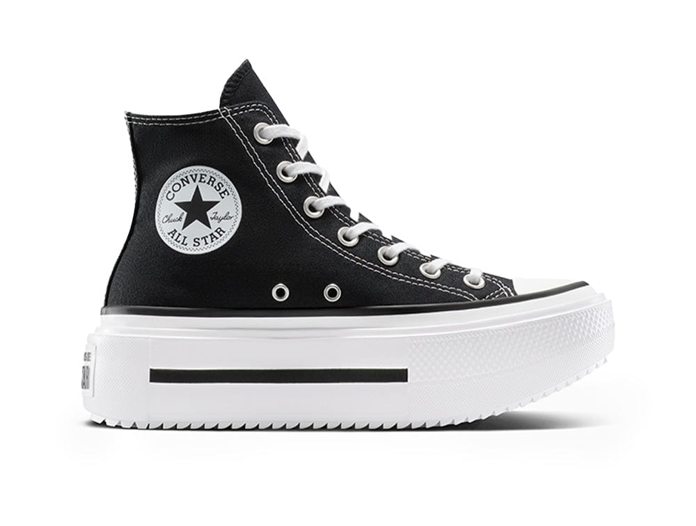 Zapatillas Converse Chuck Taylor Lift Double Stack Mujer Negro