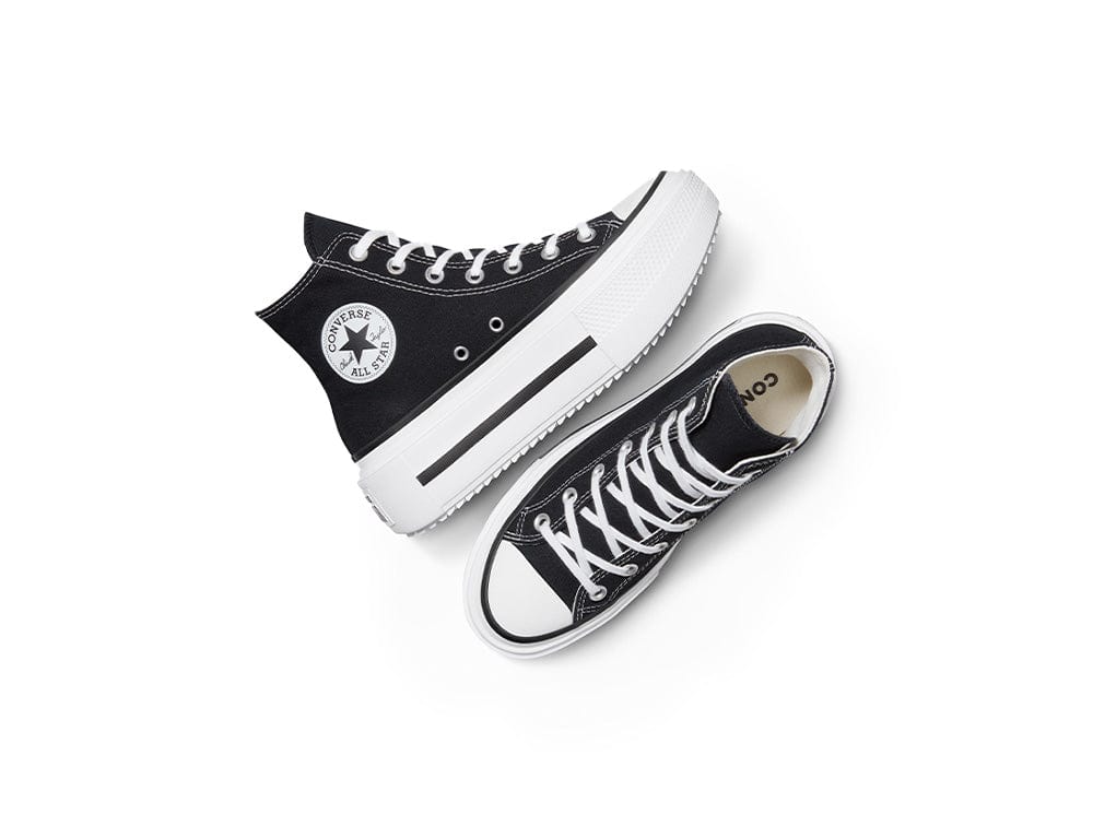 Zapatillas Converse Chuck Taylor Lift Double Stack Mujer Negro