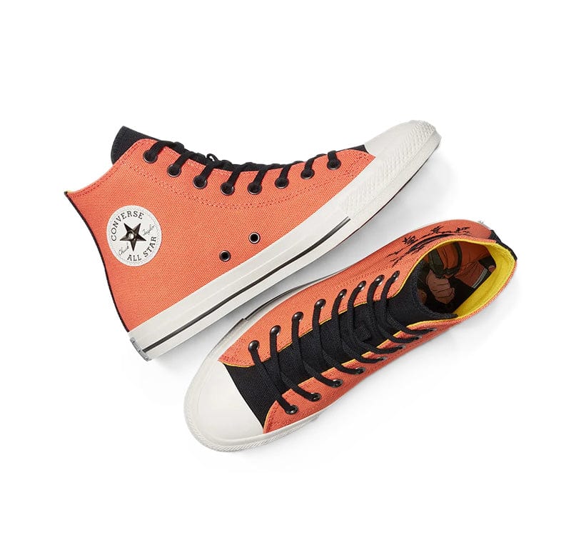 Zapatillas Converse Chuck Taylor Hi (Naruto) Unisex Naranjo