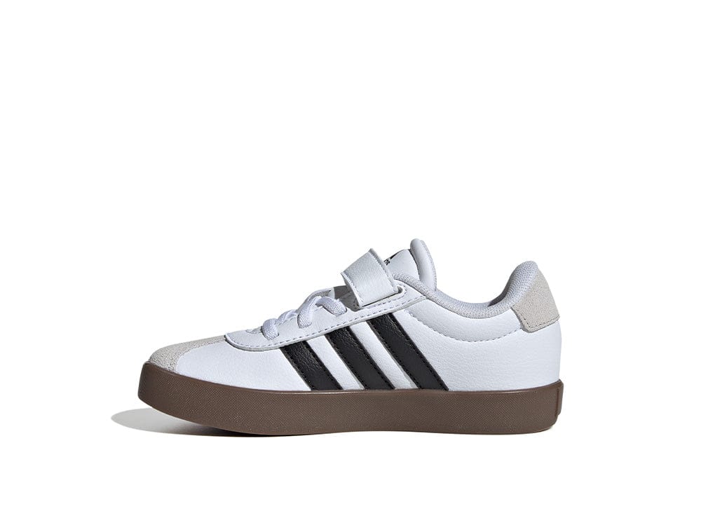Zapatilla Adidas Vl Court 3.0  Junior Negro/Suela Gum